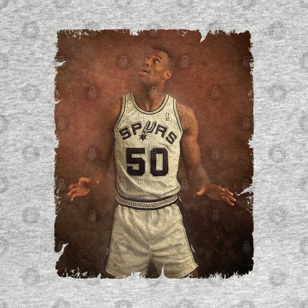 David Robinson #50 Spurs '1996' by Wendyshopart